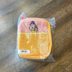 Hanna Andersson Pink and Yellow Disney Princess Lunch Bag